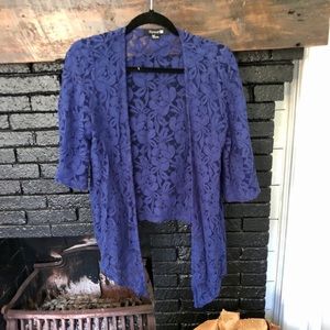 Forever 21 Lace Cardigan